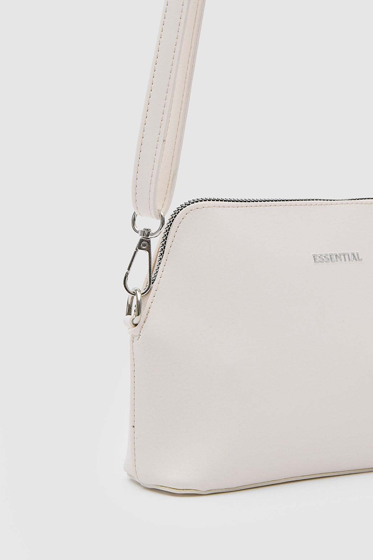 Shule Bags Valley Essential Çapraz Çanta Vanilya görsel 4