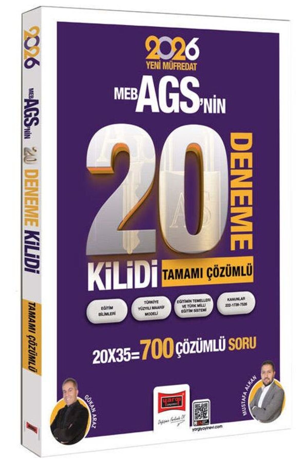 Yargı Yayınları YENİ AGS - Yargı 2026 MEB-AGS Kilidi Tüm Dersler