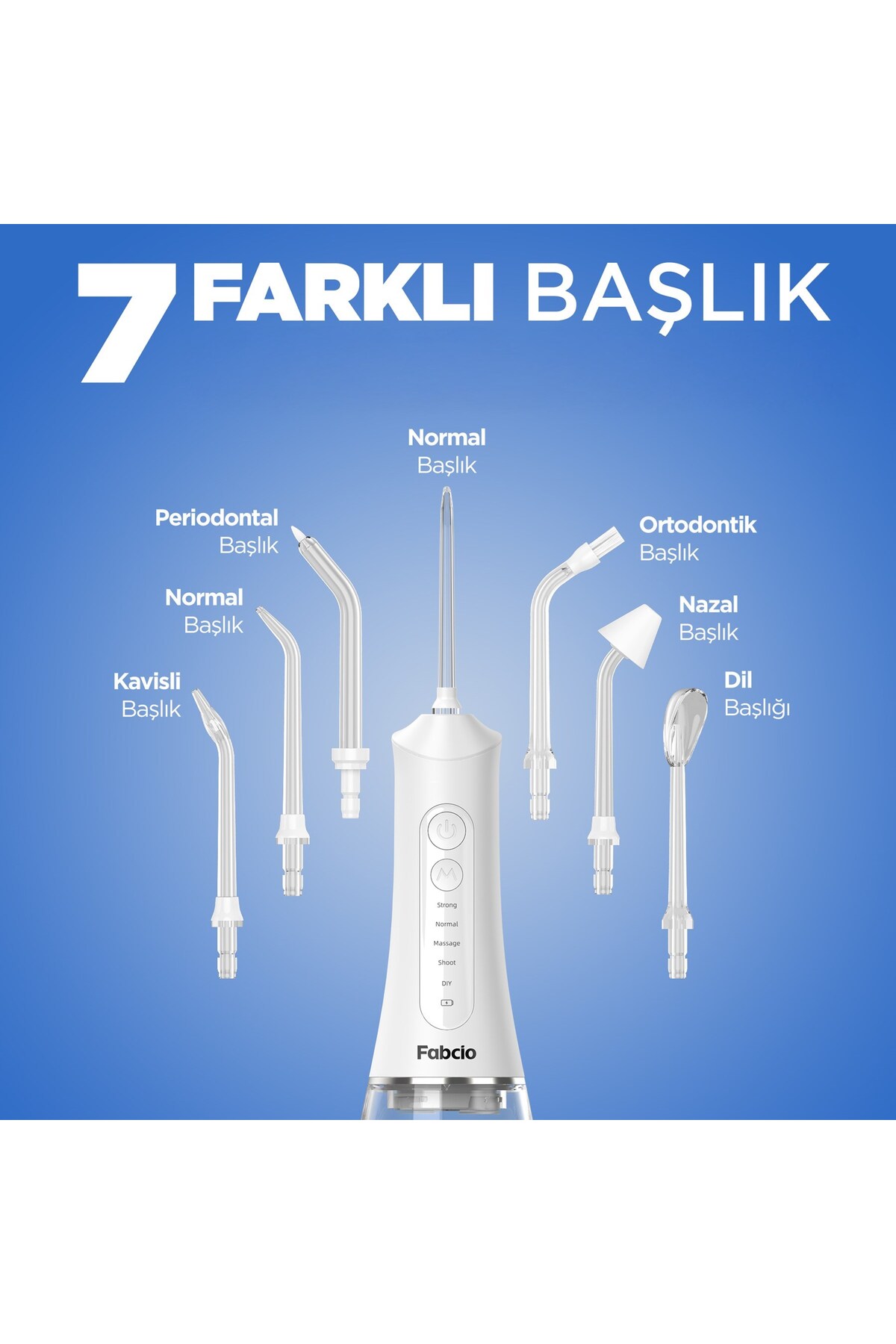 Fabcio MySmile Ağız Duşu 7li Başlık Seti - Fiyatı, Yorumları