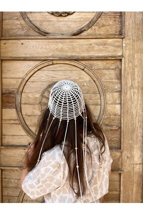 HÜMANATURAL El Örgüsü Kroşe Şapka Trend Bandana Pinterest Yazlık Şapka Özel T...