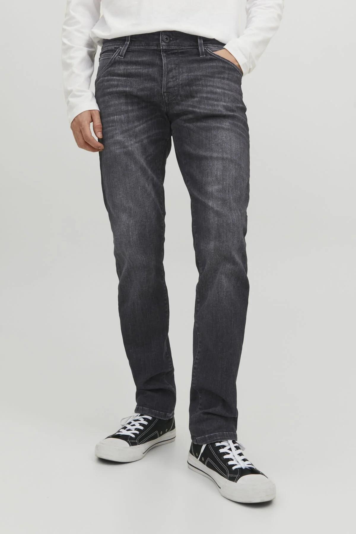 شلوار جین مردانه جک جونز مدل گلن اسلیم فیت کد 12111026 جک اند جونز شلوار جین Jack & Jones