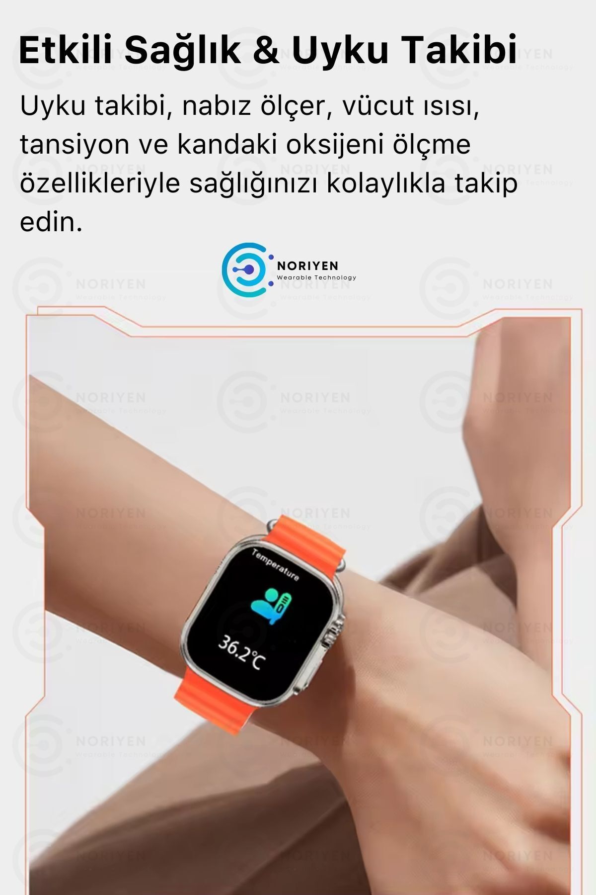 Watch 8 Ultra IOS Android Uyumlu 2.09 İnç Çift Kordonlu Spor ve Sağlık Sensörlü Akıllı Saat