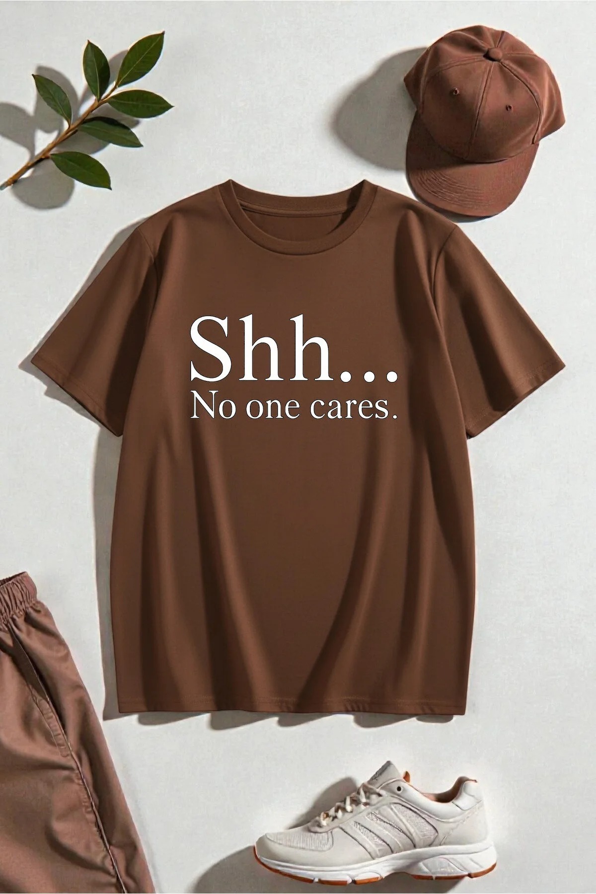 T-shirt Oversize Unisex بطبعة