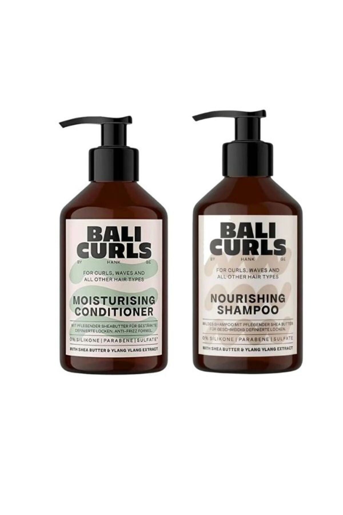 Bali Curls Besleyici Şampuan ve Nemlendirici Saç Kremi 250 ml — 58653252
