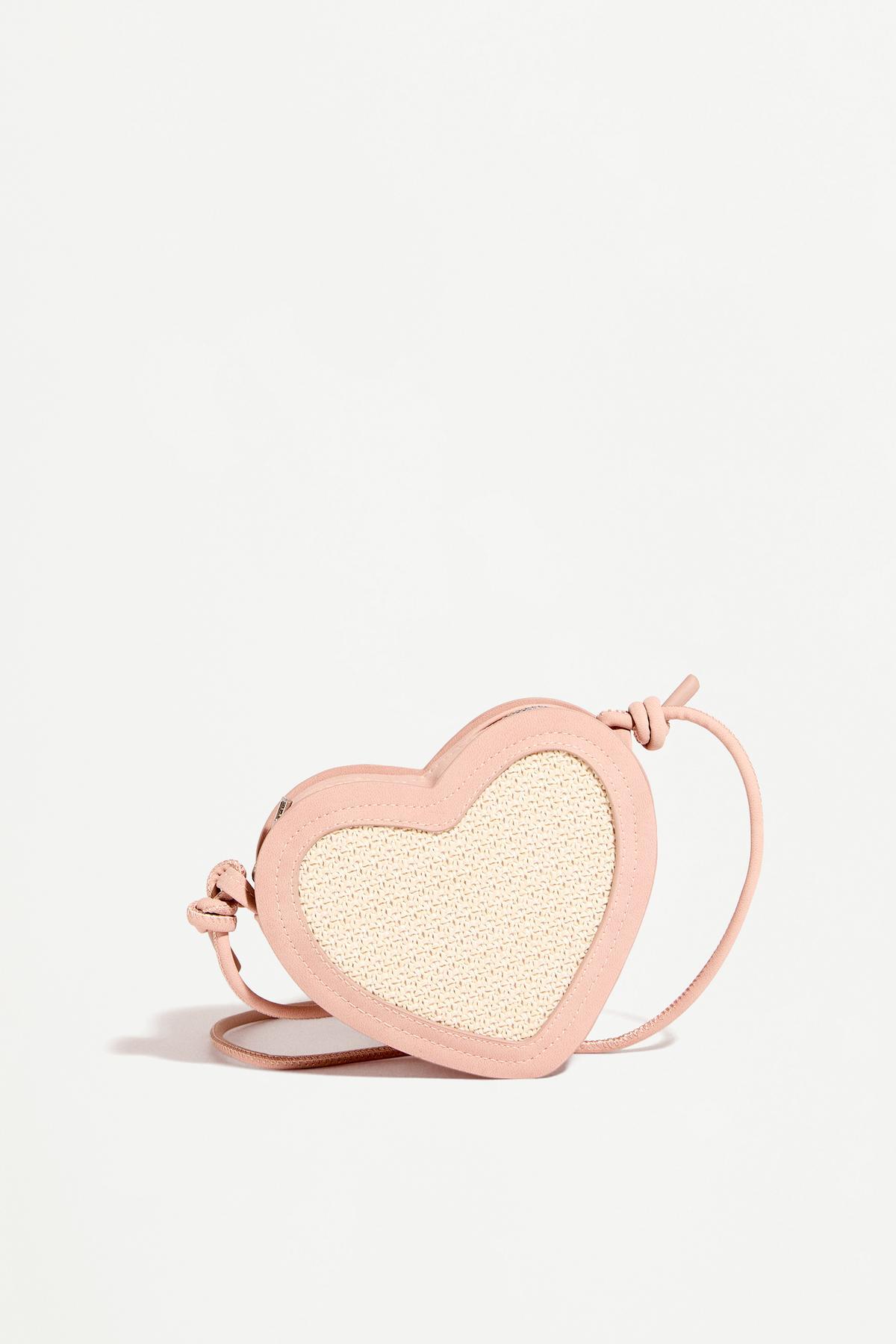 1_org_zoom کیف LEFTIES لفتیز حصیری HEART اورجینال - تصویر 1