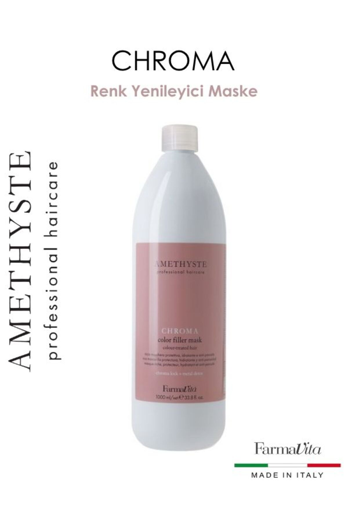 Farmavita Amethyste Chroma Renk Koruyucu Onarıcı Saç Maskesi 1000 ML — 745648