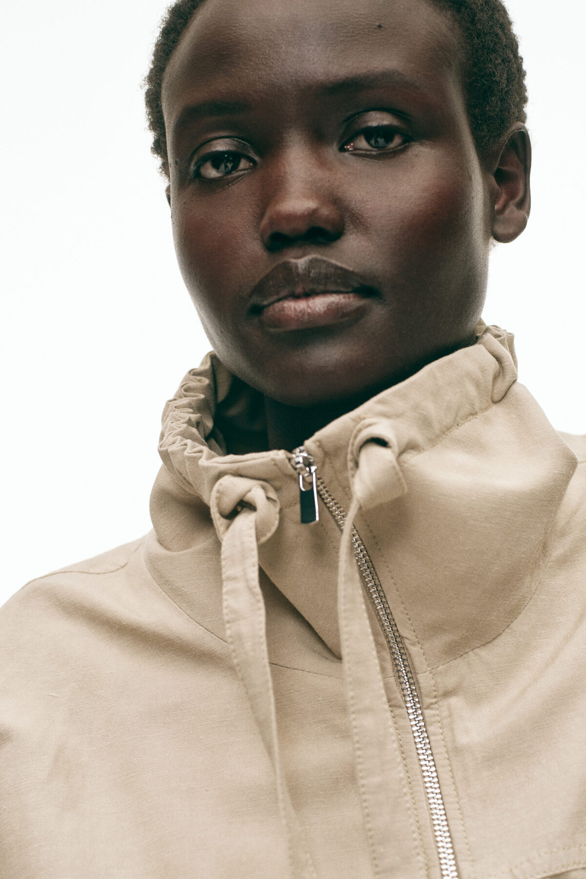H&M Keten Karışımlı Ceket görsel 2