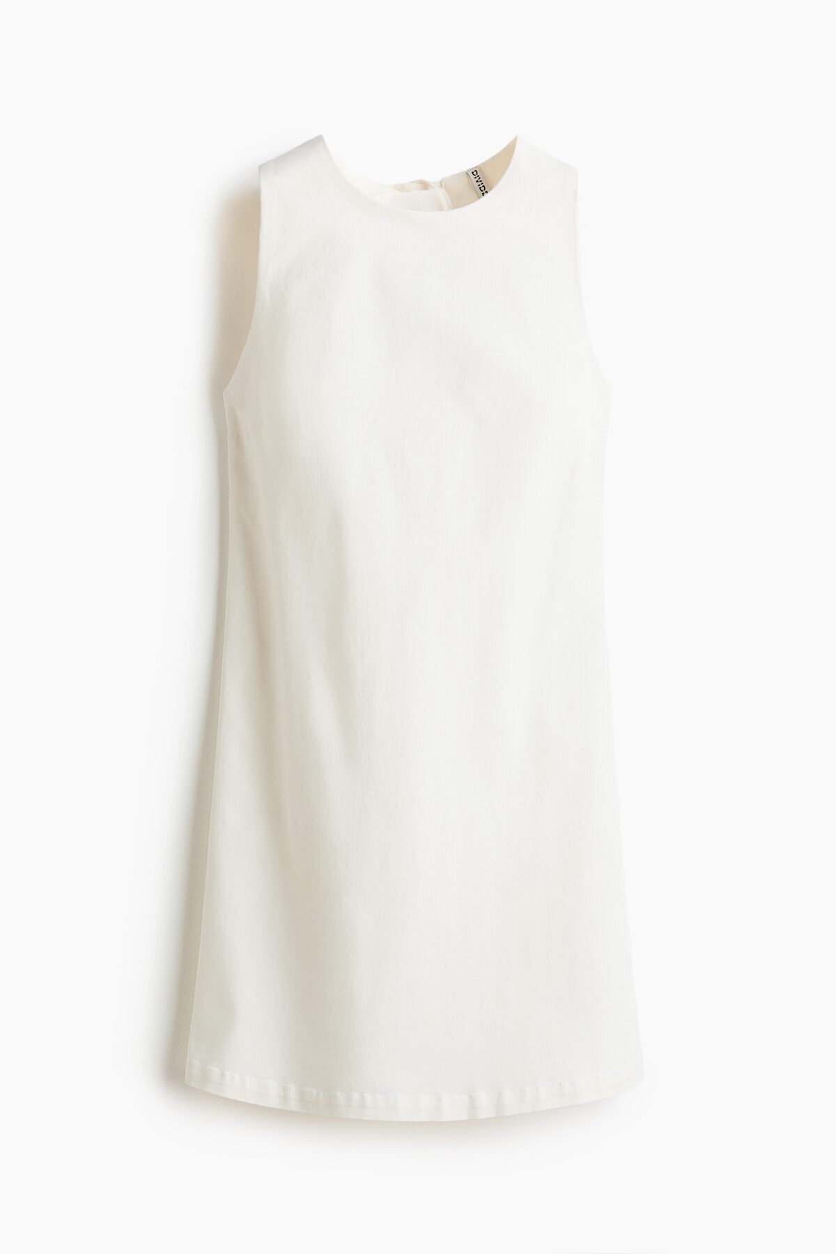 H&M  Sırtı Açık Gabardin Elbise - Görsel 3