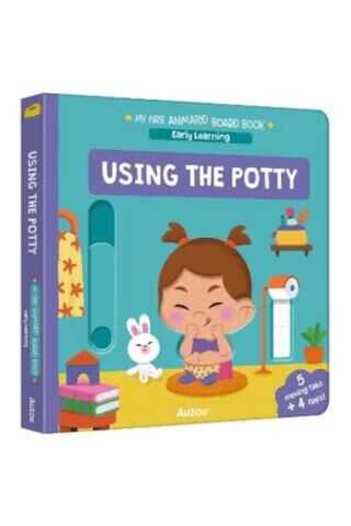 Auzou Books Auzou Using The Potty - My First Animated Board Book