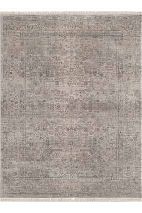 Gergef House PUSLU Desenli Dokuma Taban Modern Dekoratif Halı