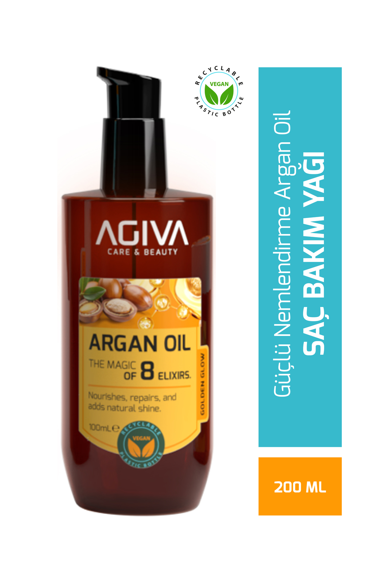 agiva care& beauty Argan İçerikli Saç Bakım Yağı-100ML - Fiyatı