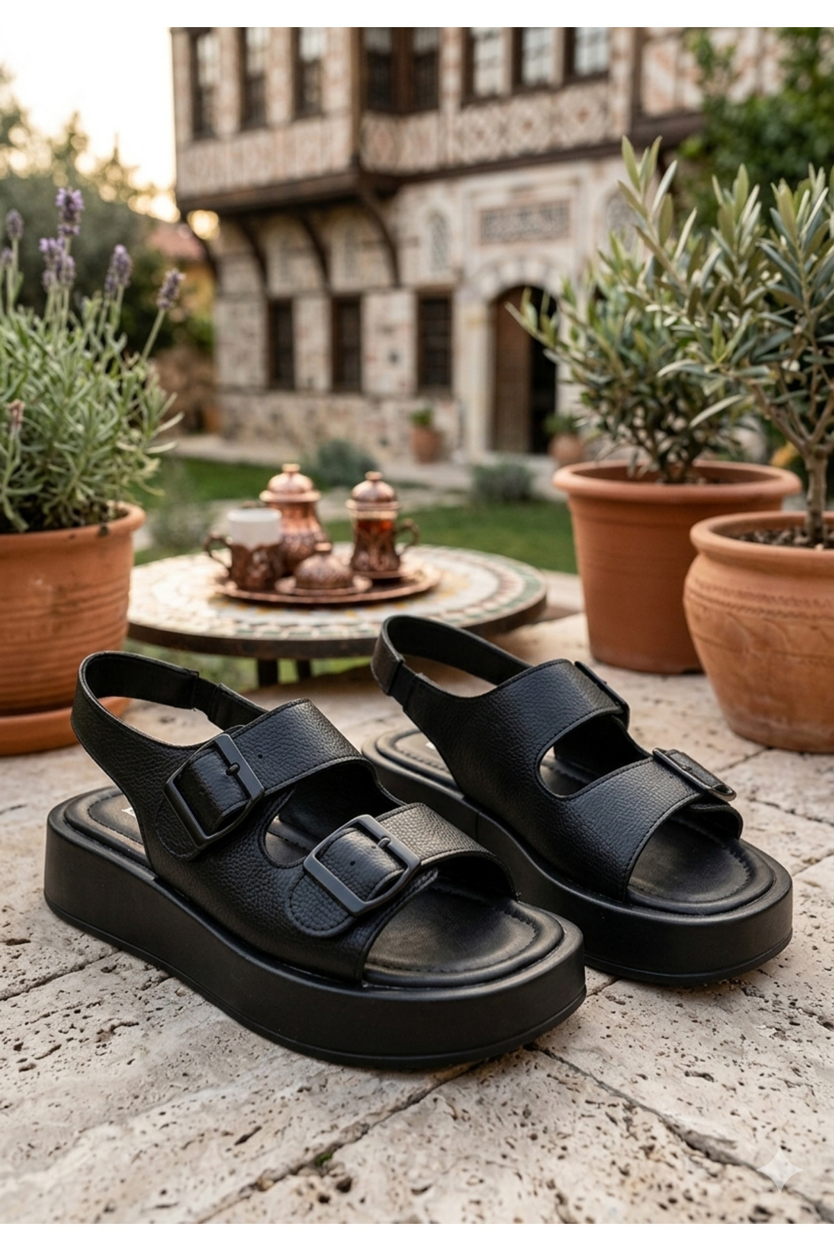 Deniz Terlik Women's Orthopedic Comfortable Daily Sandals- Trendyol