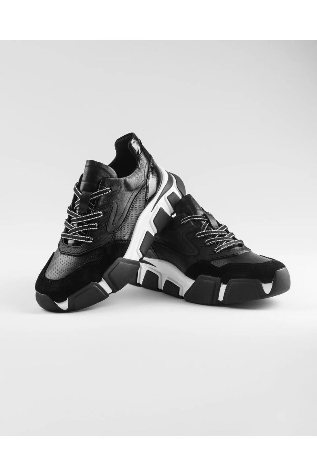 MARCOMEN 23264 Yüksek Taban Hakiki Deri Erkek Sneaker Ayakkabı