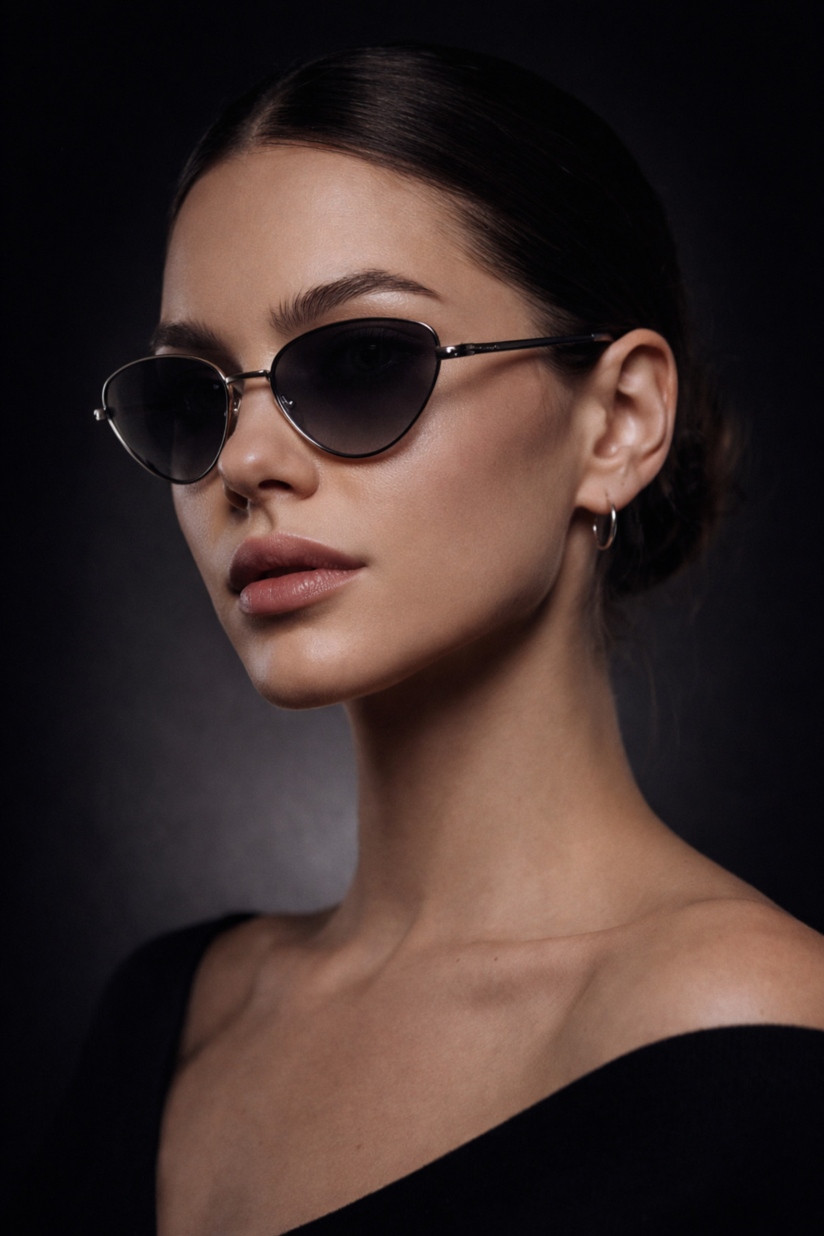 Cat Model Cat Eye New Sunglasses9009-9010