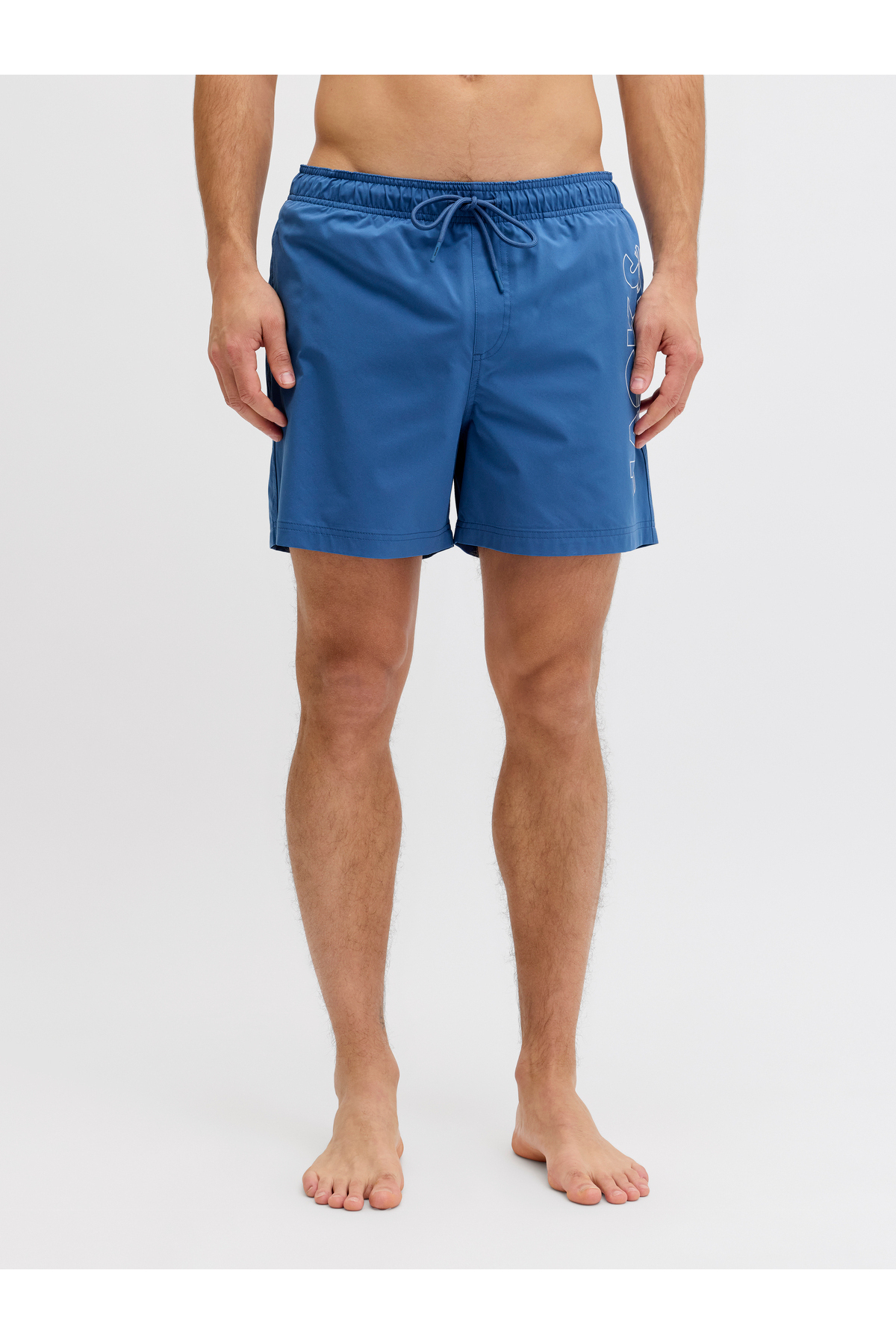 شلوارک شنا مردانه جک جونز مدل Jpstmaui Wave Logo کد 12291391-07 جک اند جونز شورت مایو Jack & Jones