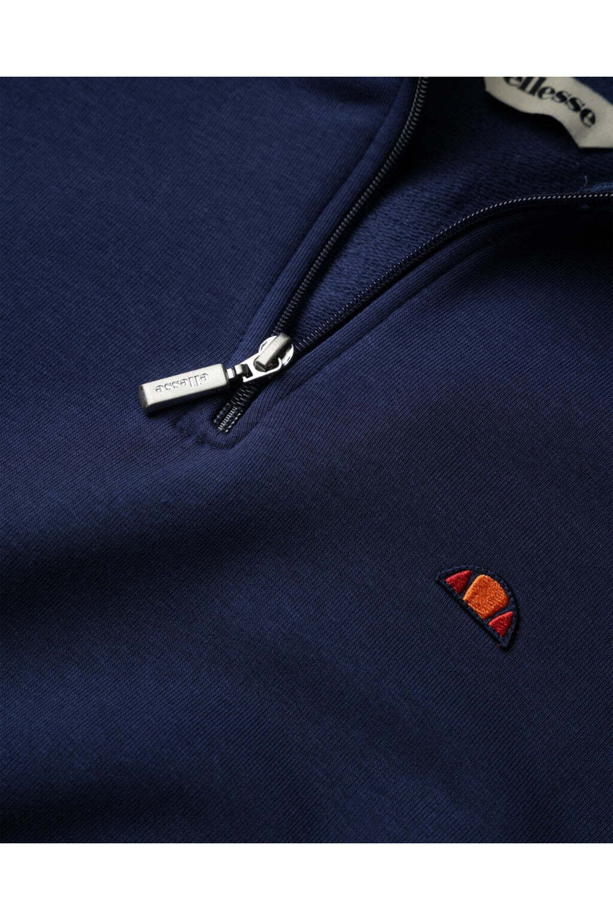 Ellesse Yarım Fermuarlı Sweat EM580-NV Navy görsel 7
