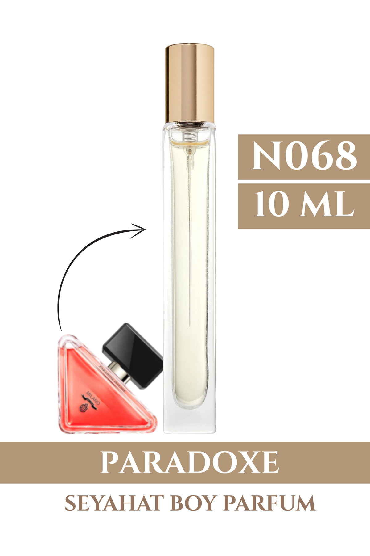 homeartplus N068 - Ego Seyahat boy 10 ml ( PARADOXE ) Parfüm - Fiyatı, Yorumları
