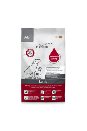 Platinum Kuzulu Yetişkin Köpek Maması 1,5kg