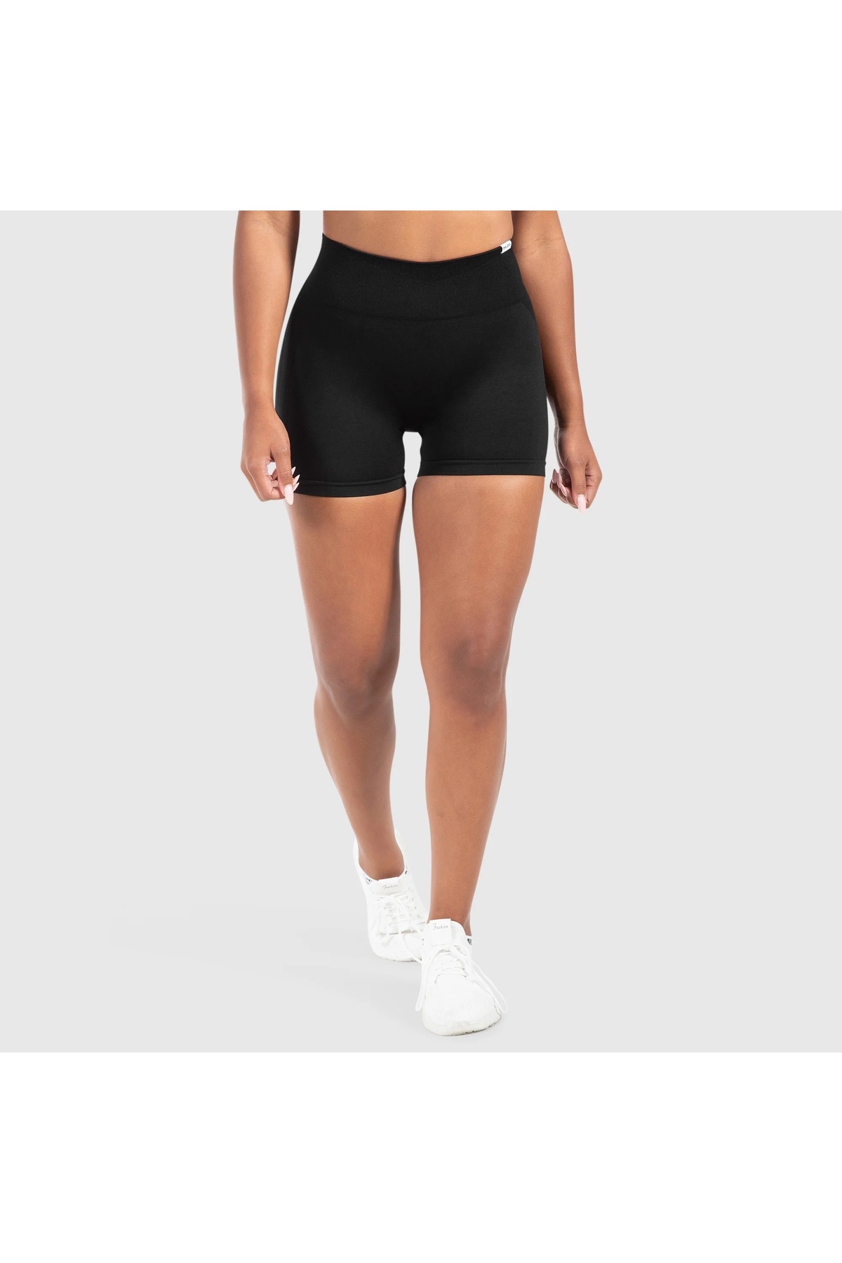 baim x Scrunch Aise Seamless Toparlayıcı Büzgülü Push Up Kısa Tayt görsel 3