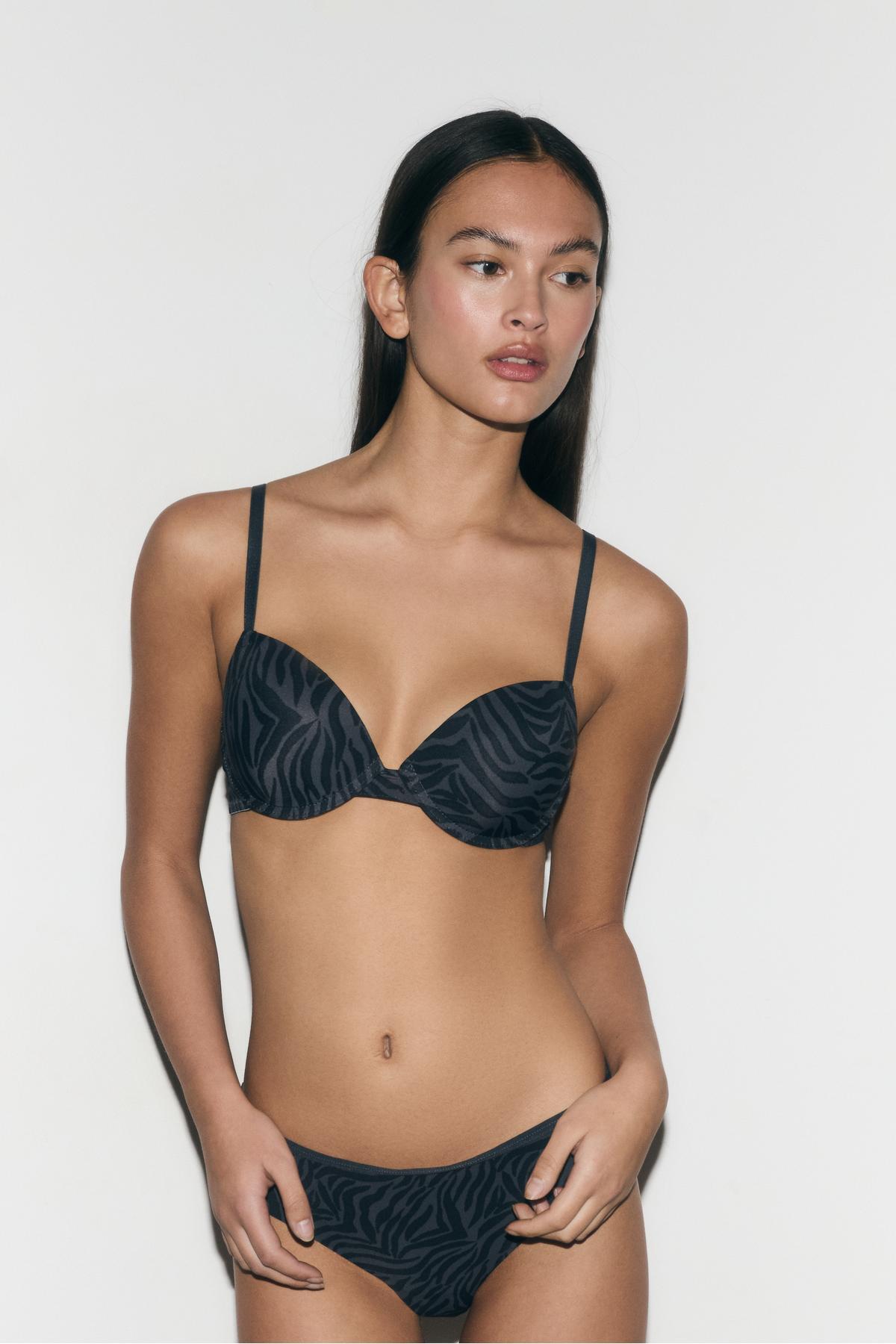 Microfiber classic push-up bra