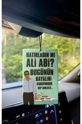 Duftpalm HATIRLADIN MI ALİ ABİ ? TASARIMLI ARAÇ KOKUSU VE OTO AKSESUARI