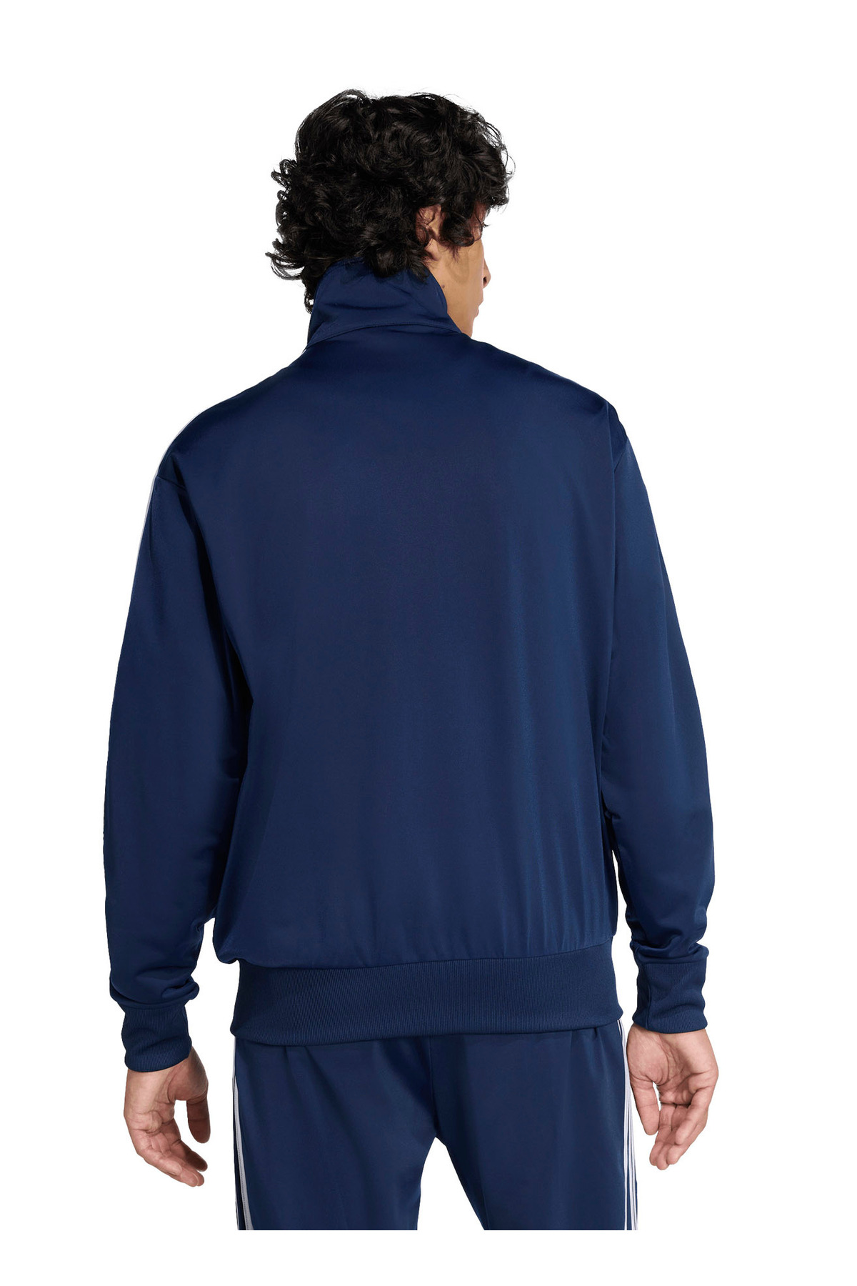 adidas  KD8313 FIREBIRD TT Lacivert Normal Düz Erkek Zip Ceket - Görsel 6
