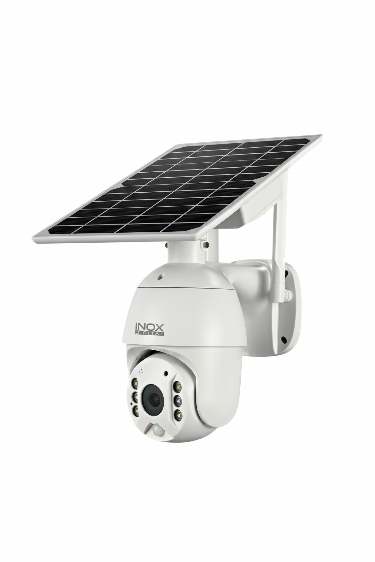 inoxdigital INOX 216 3MP 4G Sim Kartlı Güneş Panelli Solar PTZ Kamera Su Geçirmez Dış Mekan Bulut Destekli
