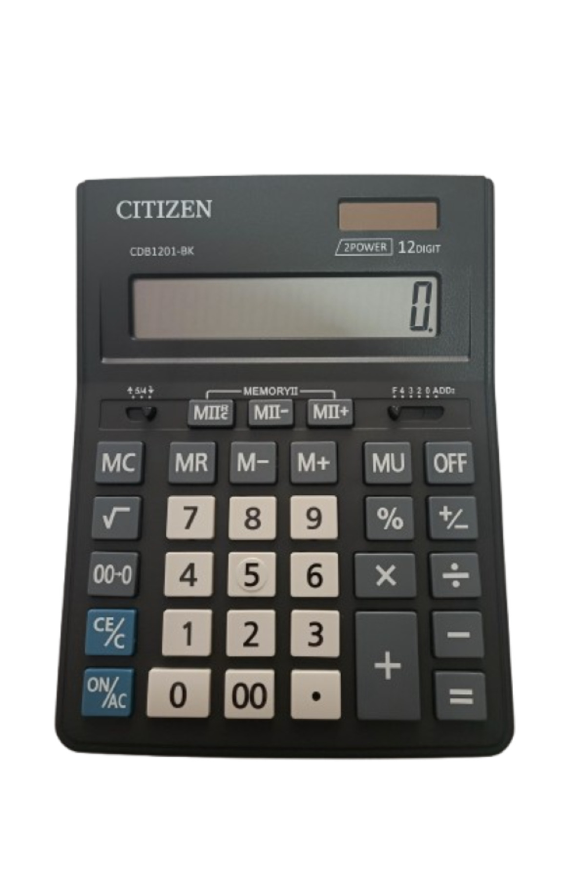 BİRAY Citizen Cdb-1201Bk Büyük Hesap Makinesi