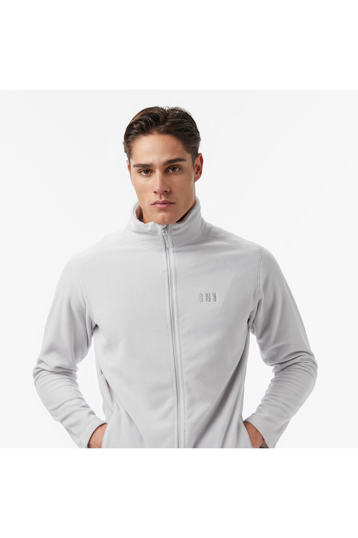 Fullzip Erkek Gri Outdoor Polar Mont — خاکستری TYCD8EA22FD22688AB1A92D00 — تصویر 4 از 4