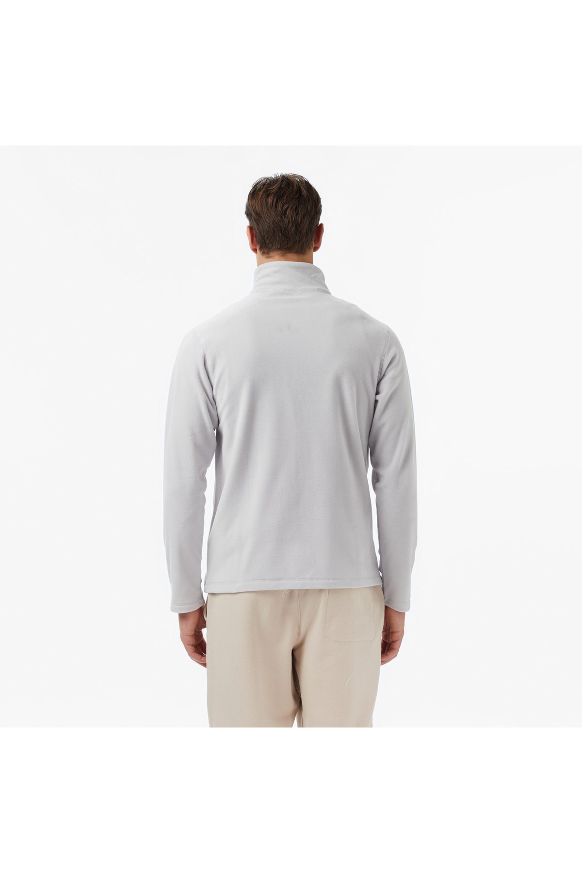 Fullzip Erkek Gri Outdoor Polar Mont — خاکستری TYCD8EA22FD22688AB1A92D00 — تصویر 2 از 4