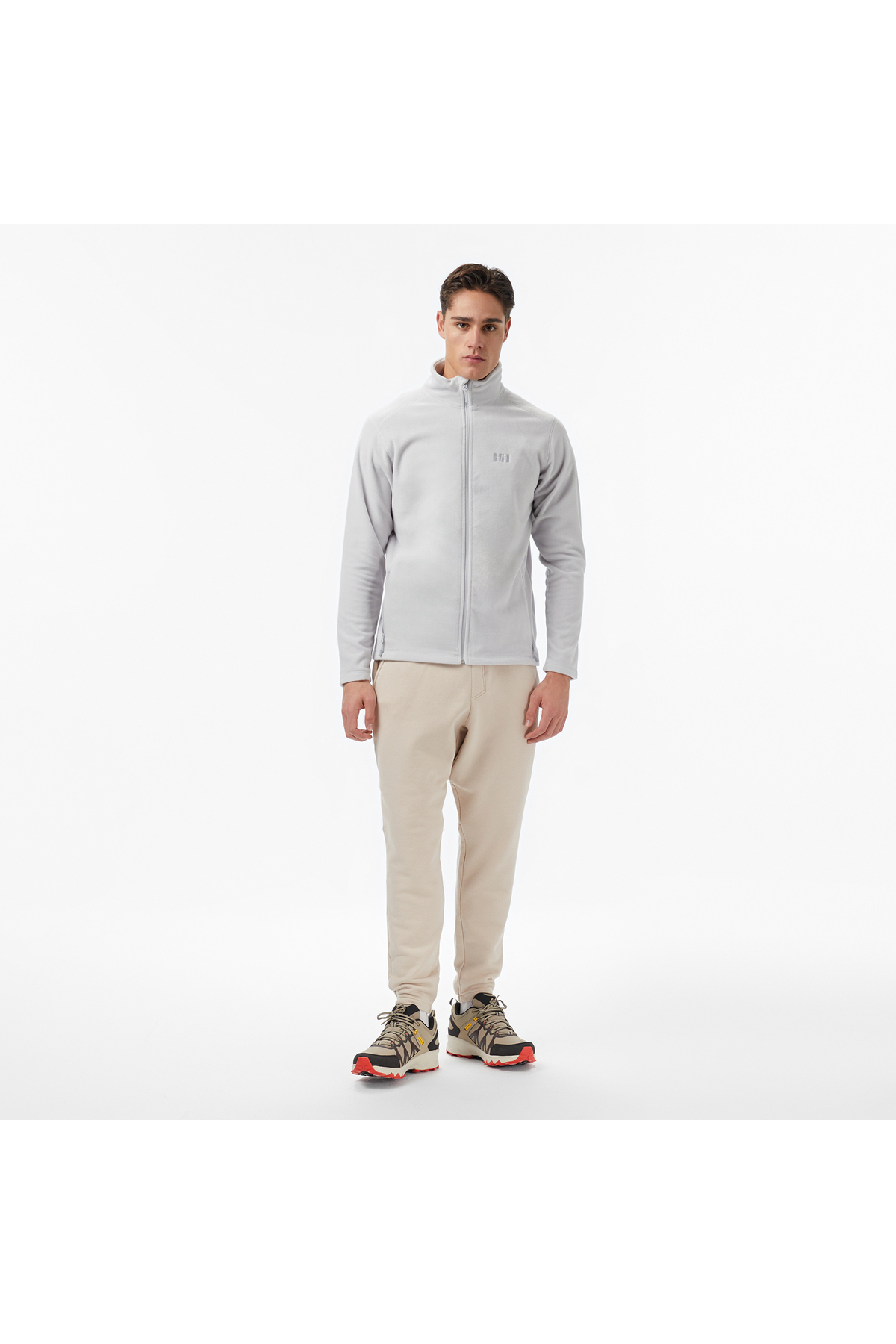Fullzip Erkek Gri Outdoor Polar Mont — خاکستری TYCD8EA22FD22688AB1A92D00 — تصویر 3 از 4