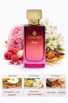 J'AMOUR EAU DE PARFUME Queen Kadın Parfüm 50 ml Extrait De Parfum | Niche Kal...