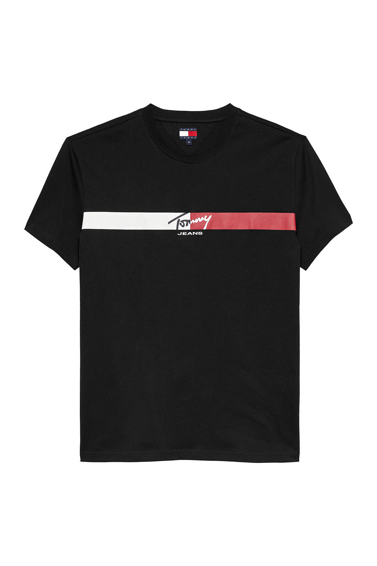 Tommy Jeans DM0DM22539 BDS L TJM REG SIGNATURE STRIPE T EXT