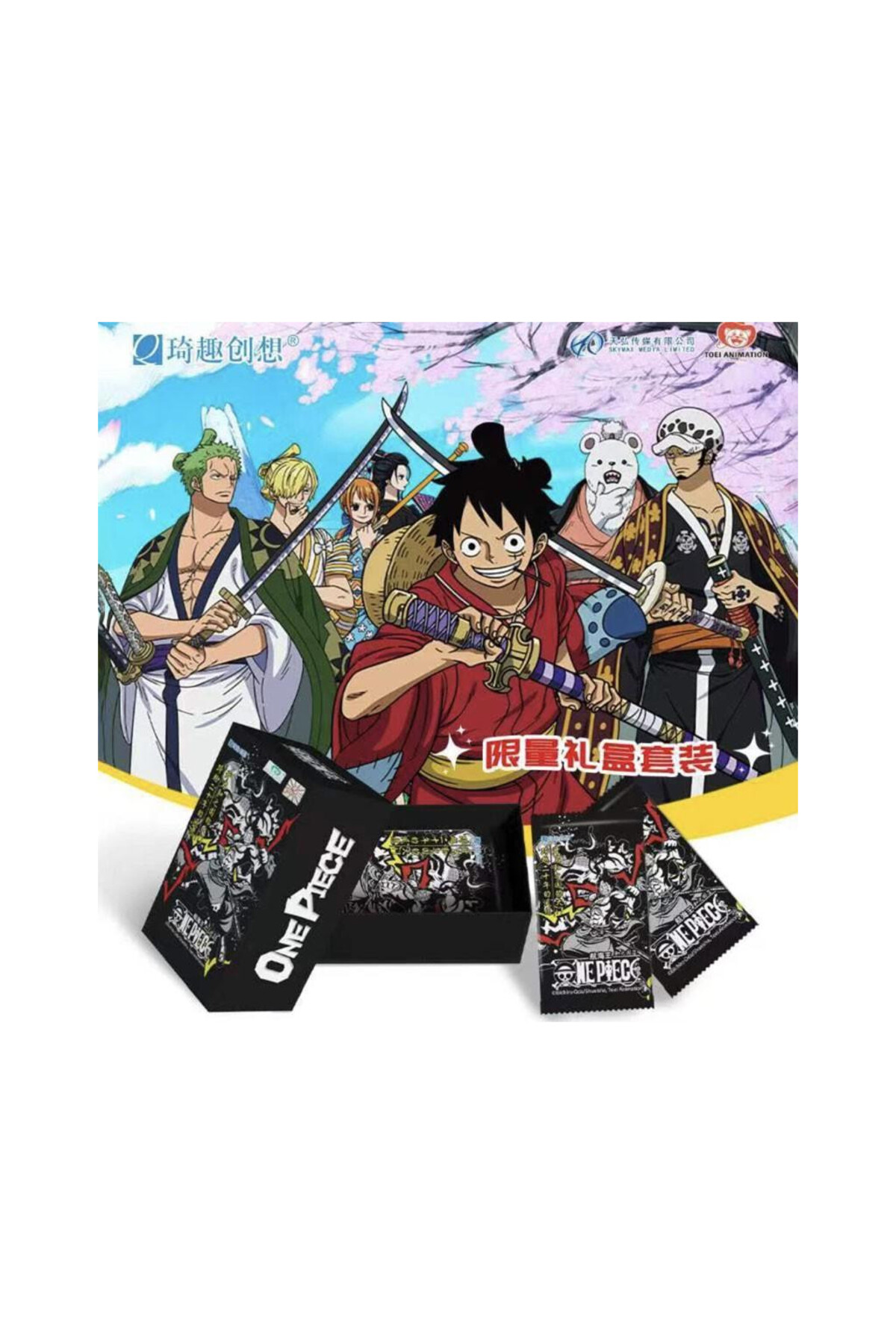 BANDAI ONE PIECE TRADING CARD GAME WANOKUNI COLLECTION 10 BOOSTERS