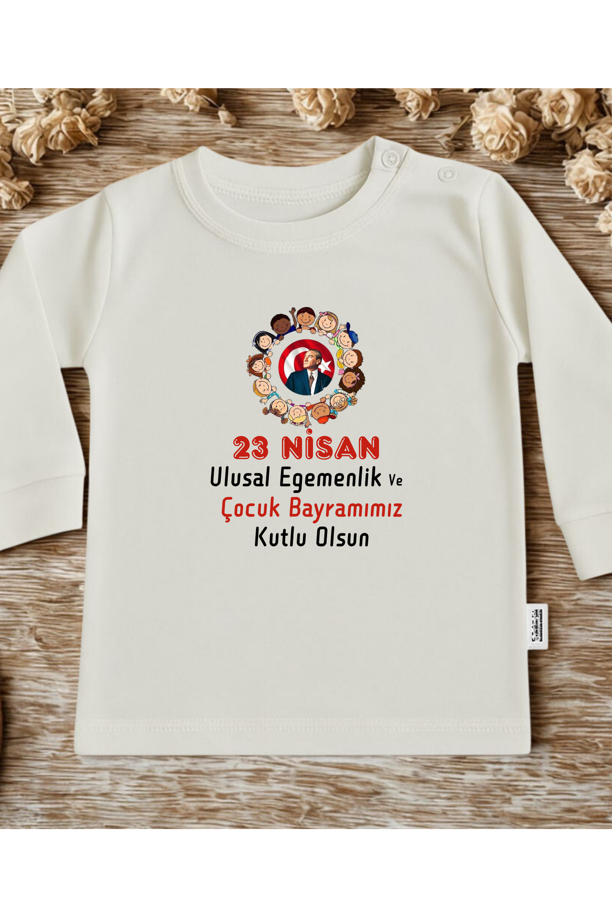 April 23 Designed Bodysuit Baby Bodysuit 100% Cotton Unisex