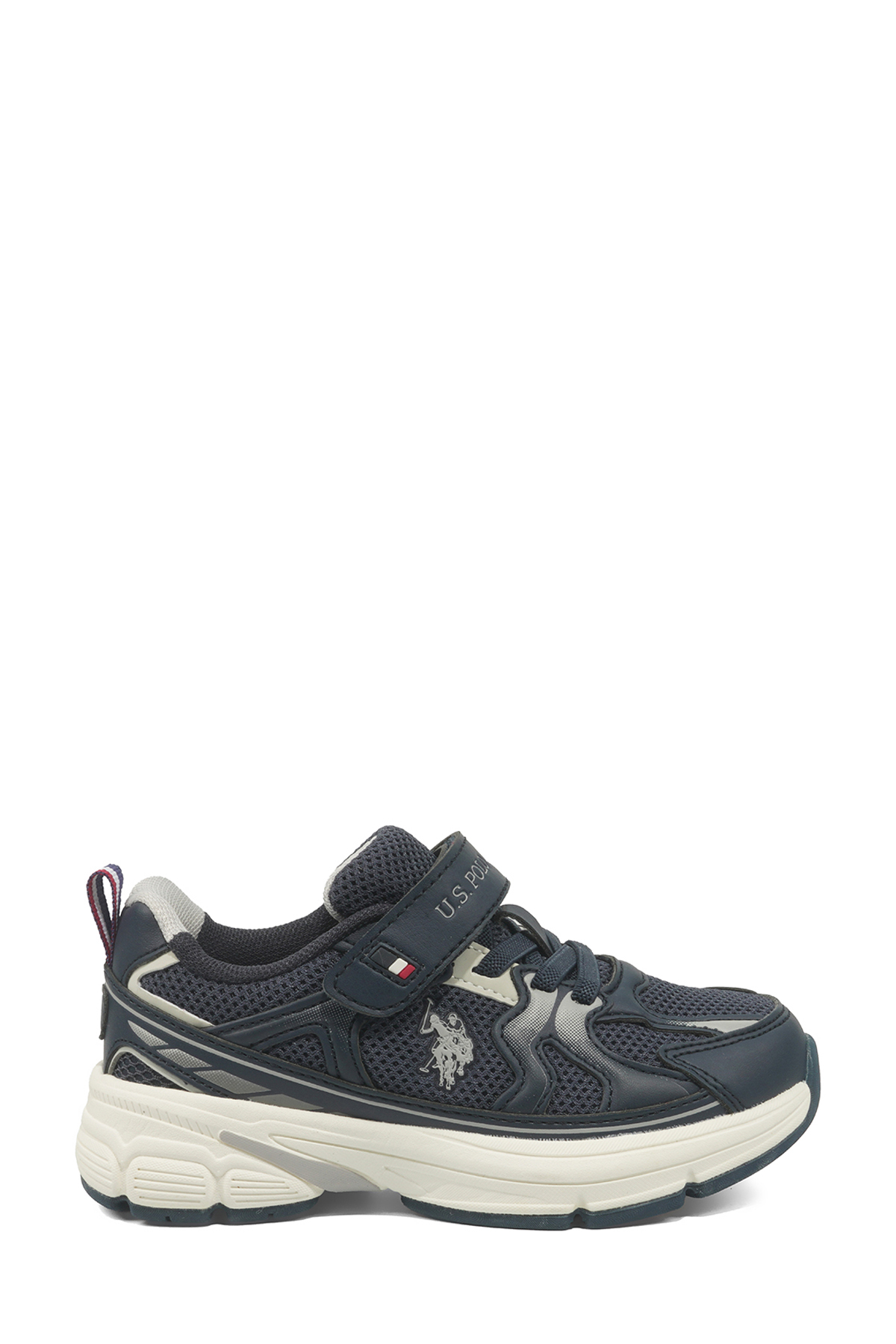 U.S. Polo Assn. Sette Jr Navy Blue Boys' Sports Shoes