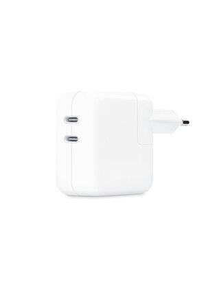 Apple 35W ÇİFT USB-C BAĞLANTI NOKTALI GÜÇ ADAPTÖRÜ - POWER ADAPTER MW2K3ZM/A