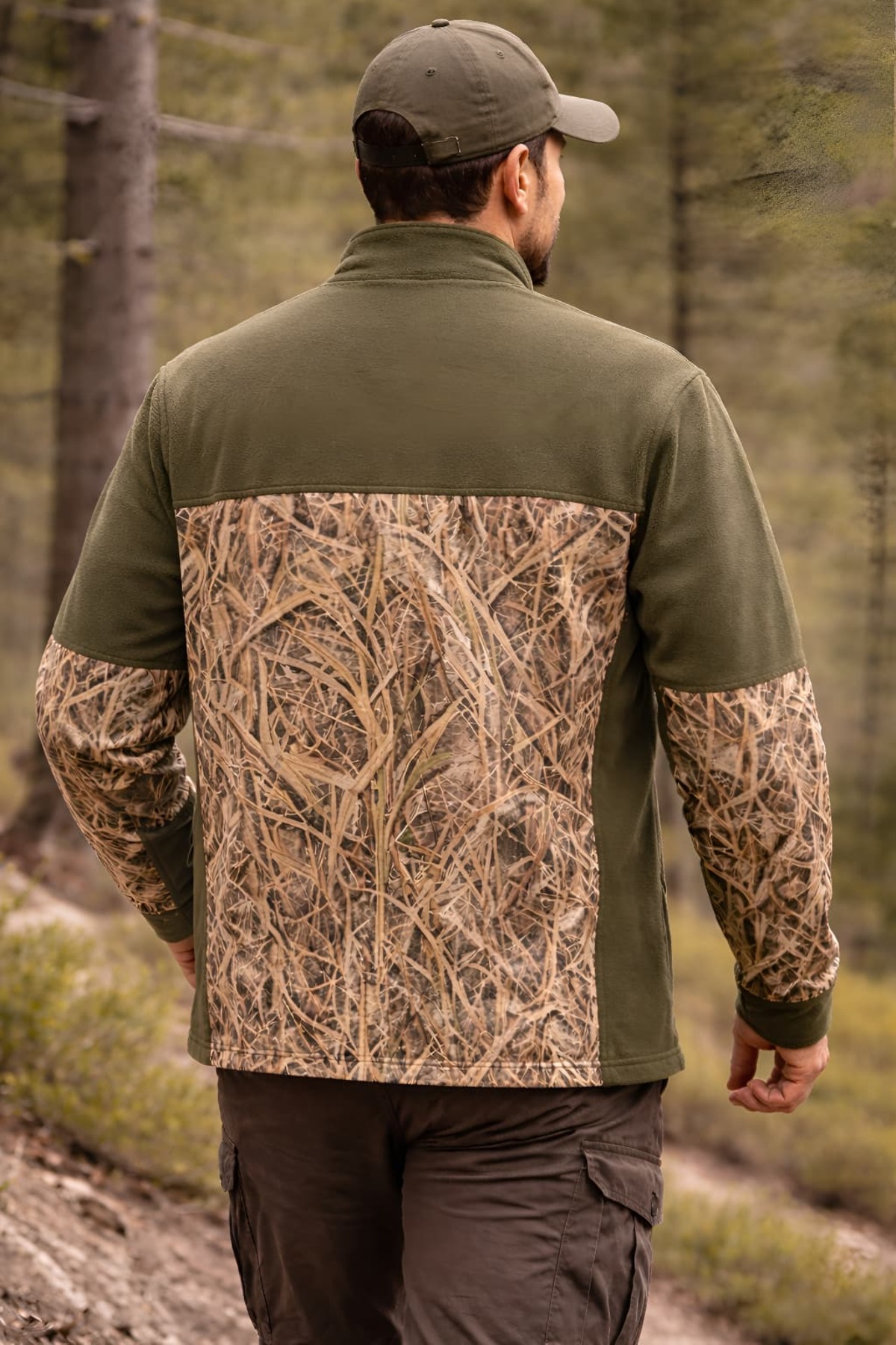 ژاکت پشمی استتار طرح رید مدل Hunter — Hunter1 — تصویر 2 از 7