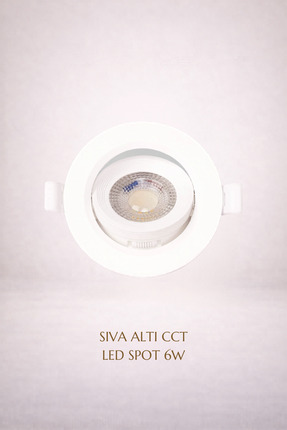 Ack Sıva Altı CCT LED Spot Armatür Beyaz Kasa