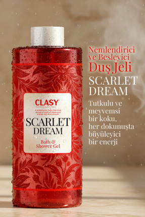 Clasy Care Scarlet Dream Duş Jeli
