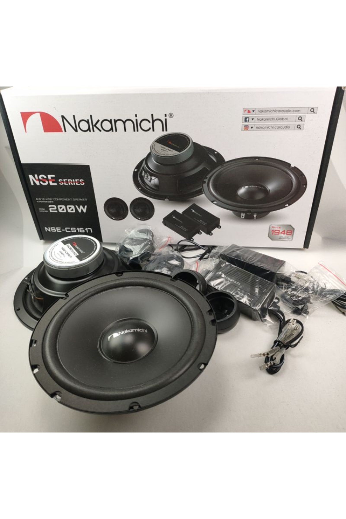 Nakamichi MİD TAKIMI 16CM HEM SES HEM BAS KALİTELİ SES İSTEYENLERE