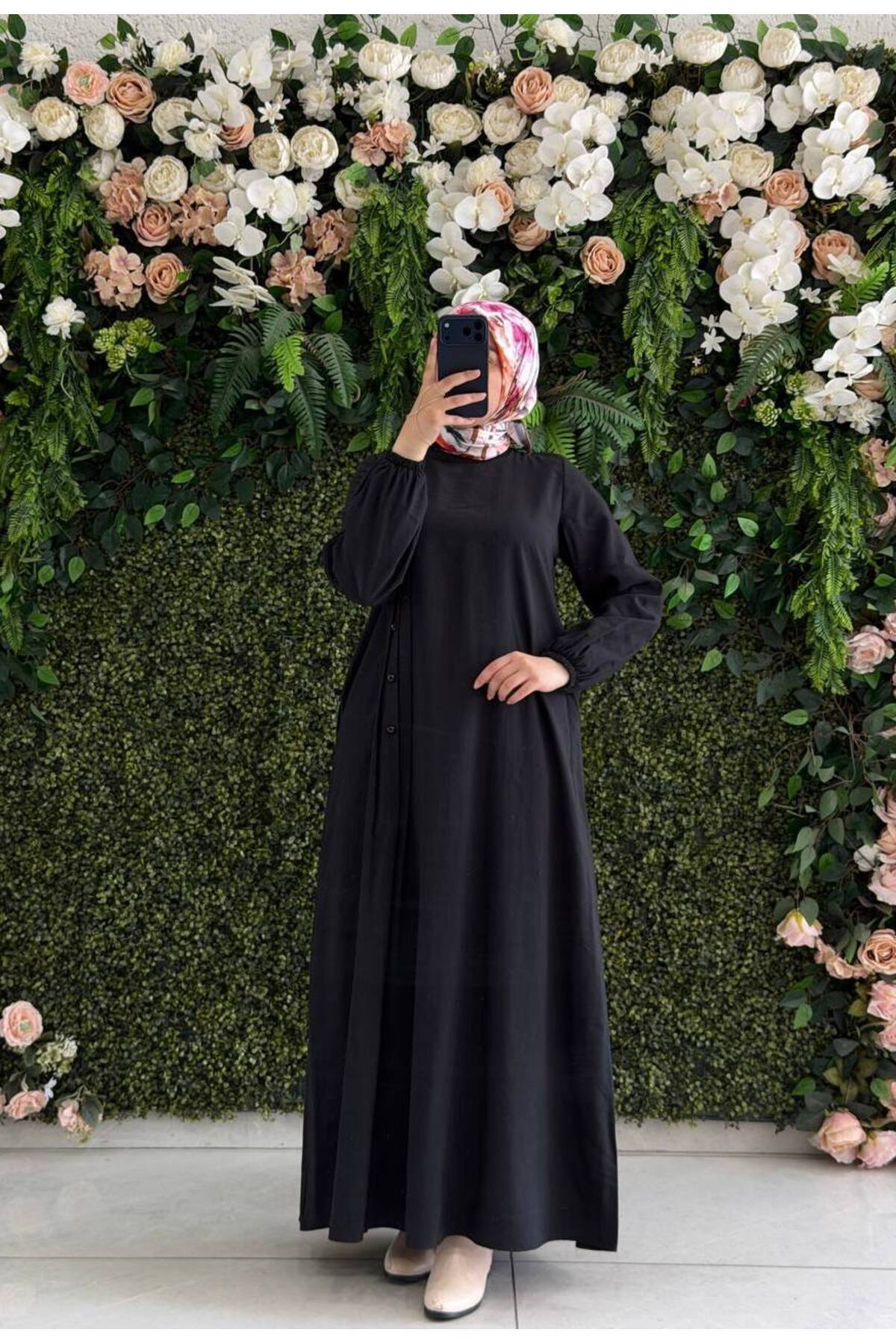 Moda Fatma Modal Elbise görsel 3