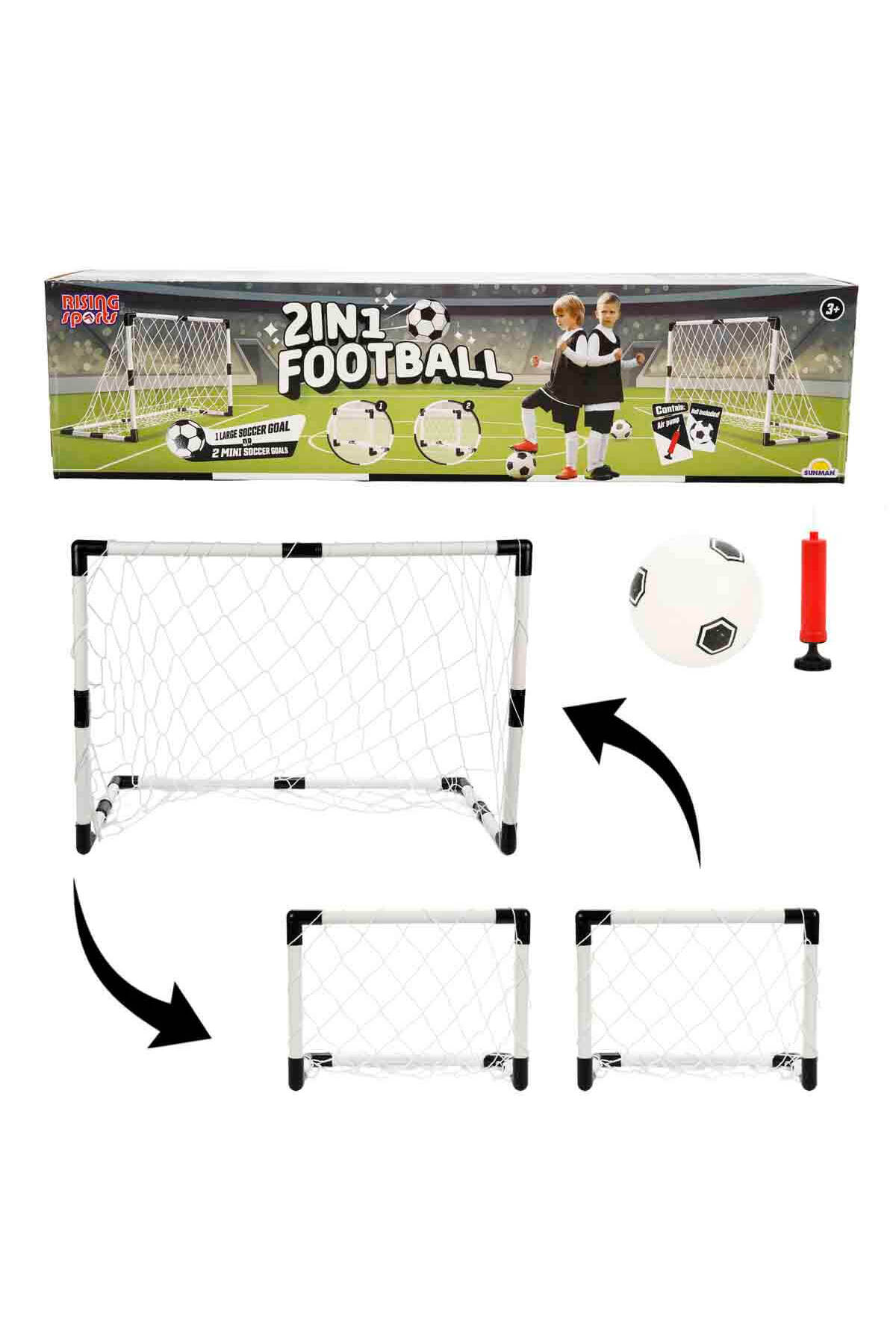 Rising Sports 2in1 Siyah Beyaz Futbol Seti - Fiyatı, Yorumları