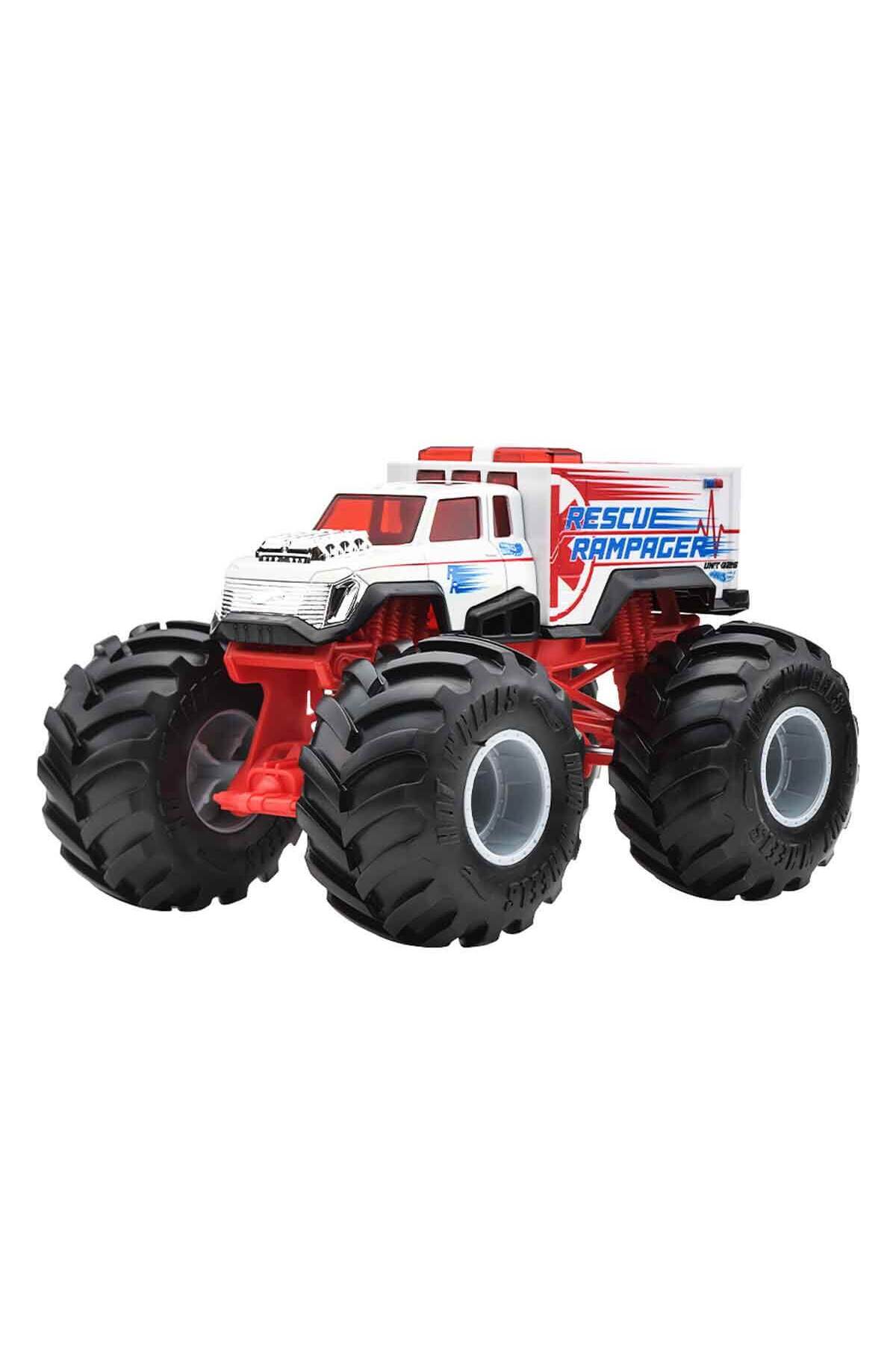 HOT WHEELS 1:24 Monster Trucks Arabalar - Jhy97 Rescue Rampager