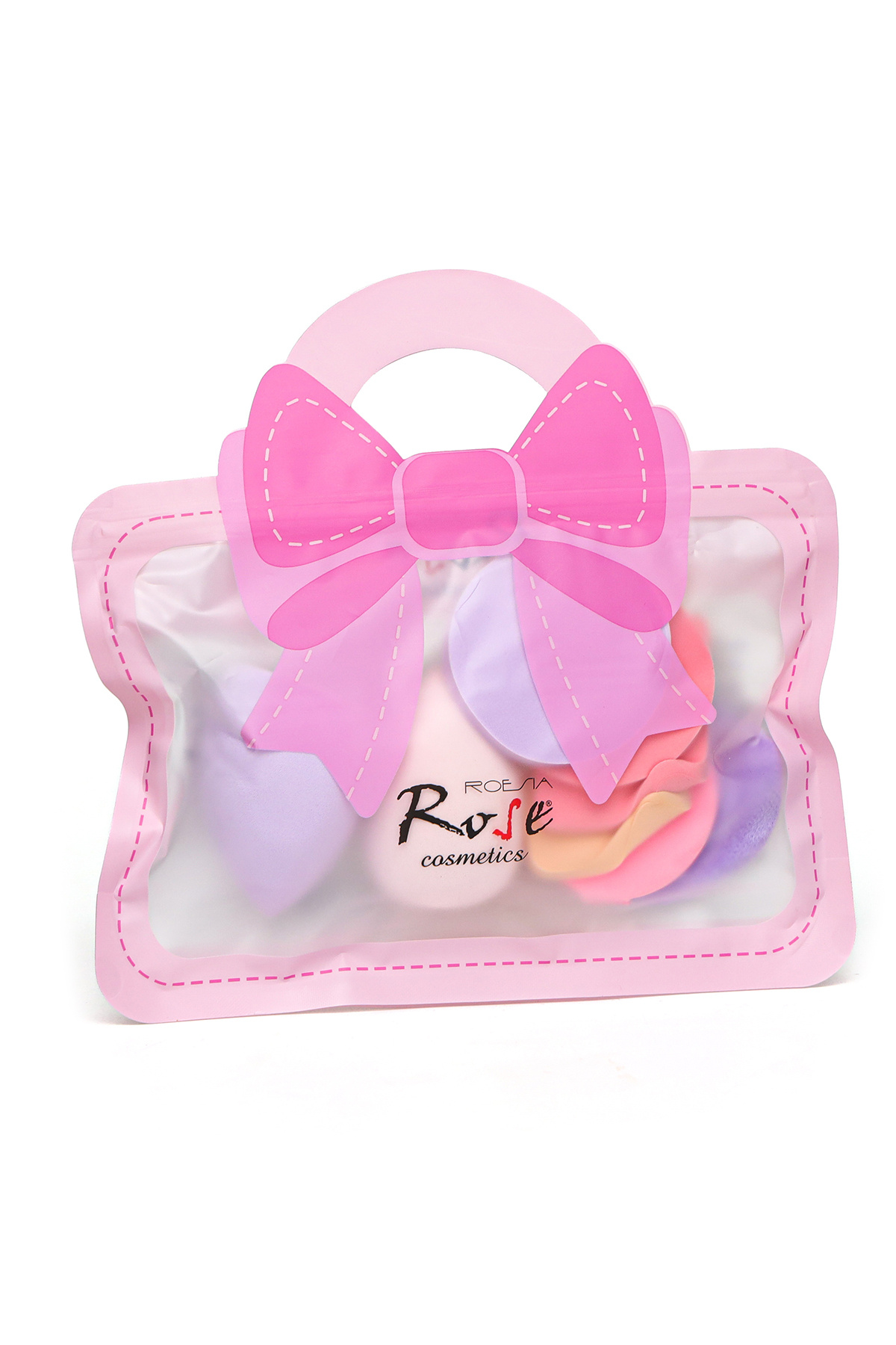 Roesıa Rose Cosmetics Rose Çantalı 8'li Sünger Seti - Fiyatı