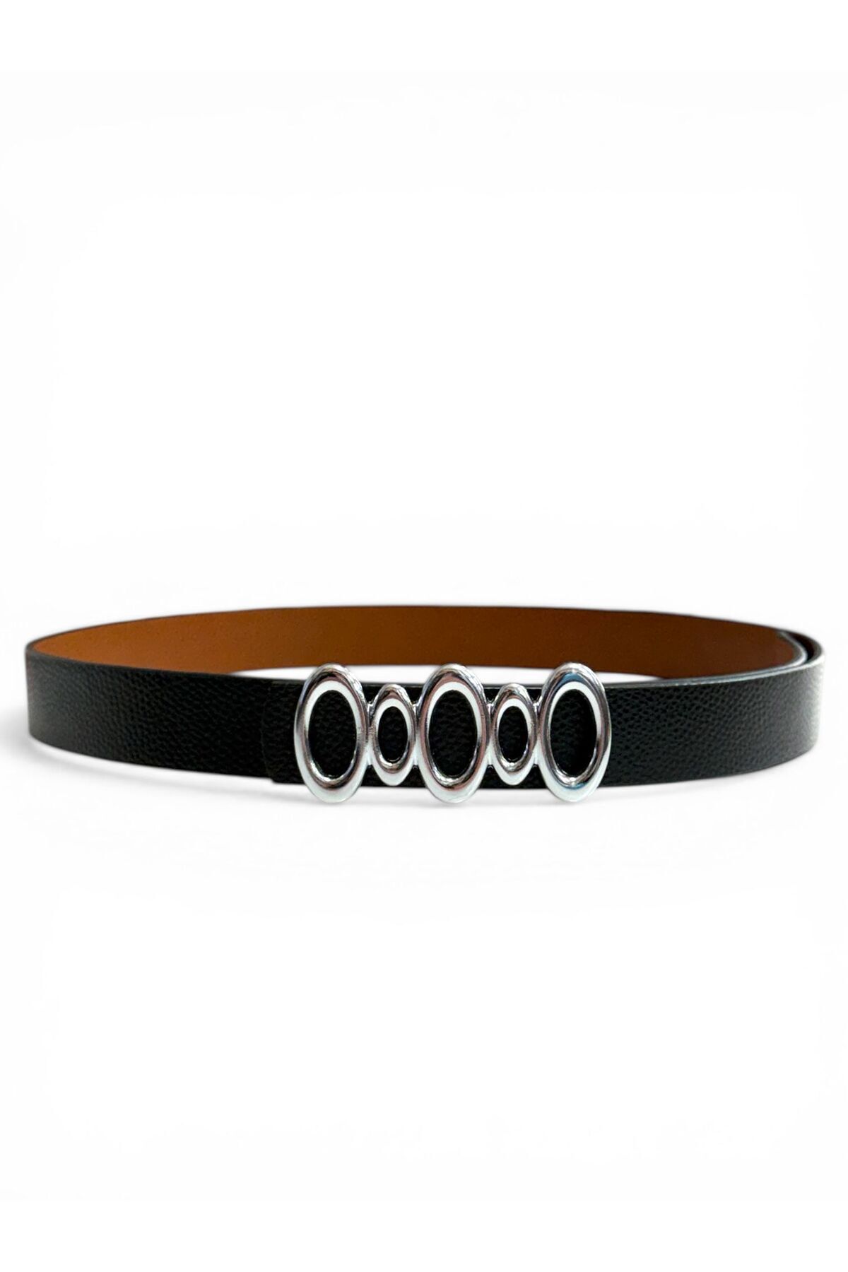 Women's Double-Sided Black-taba Belt Jean Belt,Jacket Belt,Pants Belt