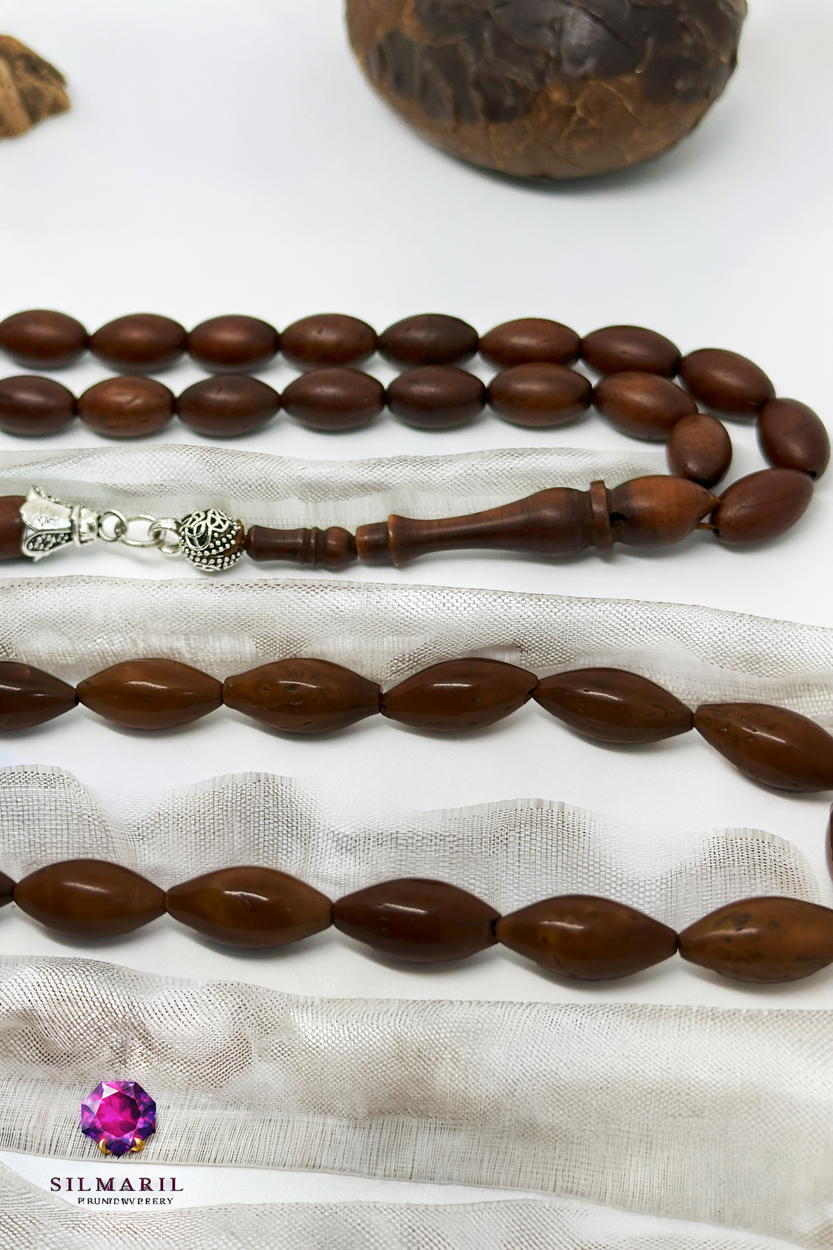 ZAZA HEDİYELİ Zülfikar Kılıç Figürlü Sistemli Püskül Yoğunlaştırılmış Kuka Tespih Koleksiyonluk — Silmaril Store (3)