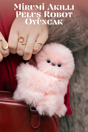 TrendTopic Mirumi Akıllı Peluş Robot Oyuncak - Müzikli - Hareketli Kafa - Etk...
