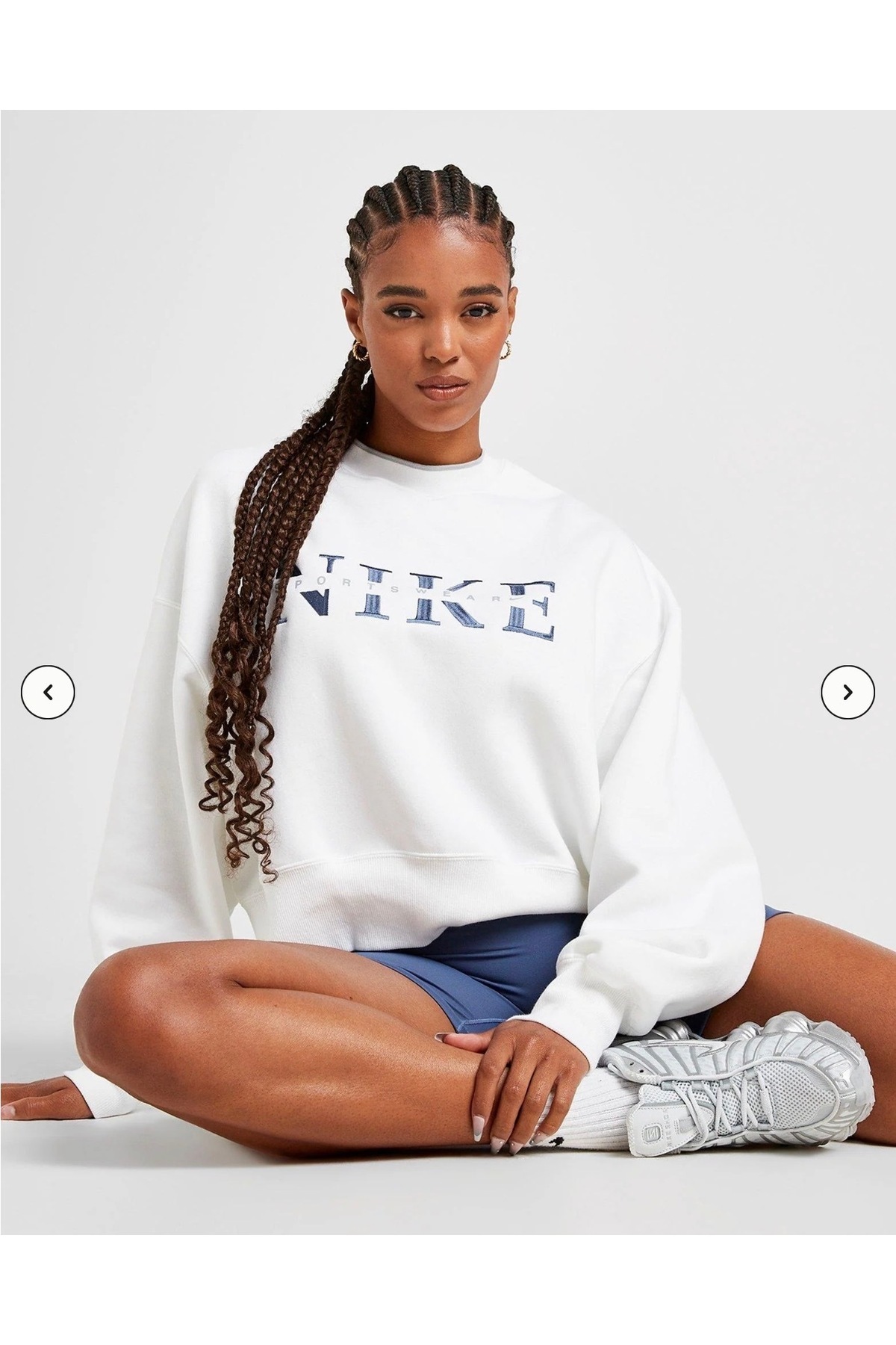Nike Graphic Swoosh Crew Sweatshirt REDSPORT