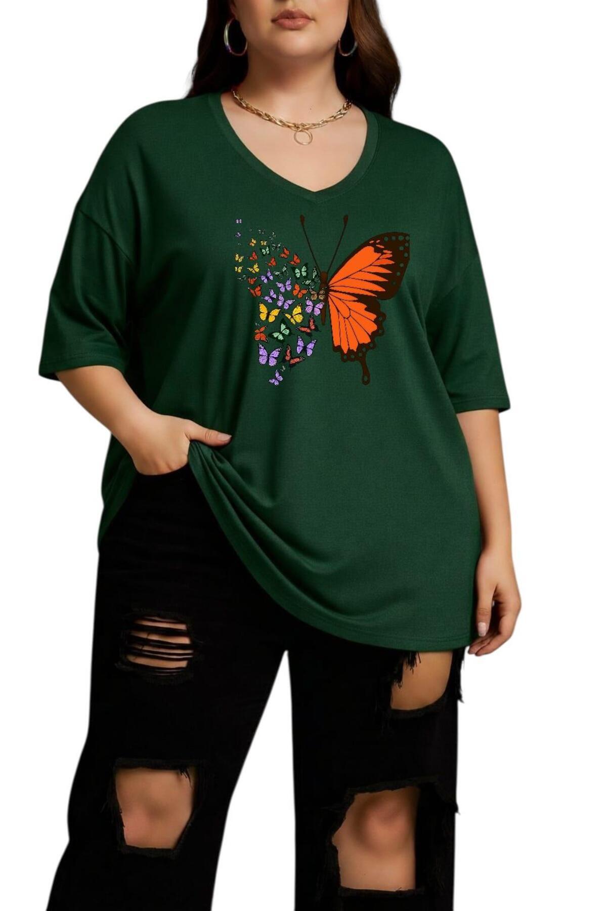V-NECK OVERSIZED TEE 2CZ2